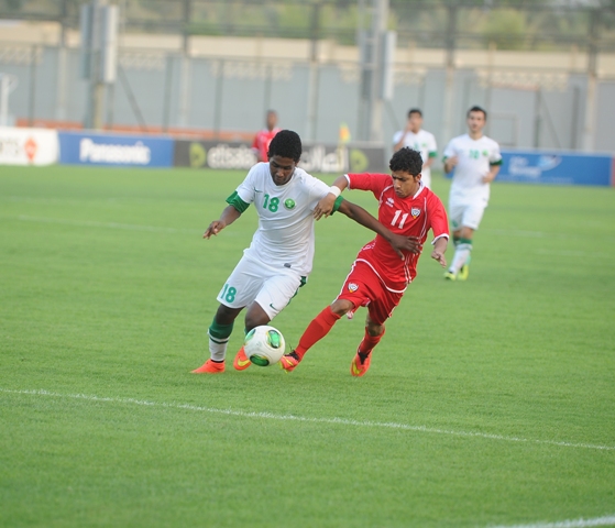 منتخب الناشئين يعادل نظيره السعودي ودياً